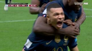 Doblete de Mbappé: Francia iguala el partido 2-2 vs. Argentina en la final del Mundial | VIDEO