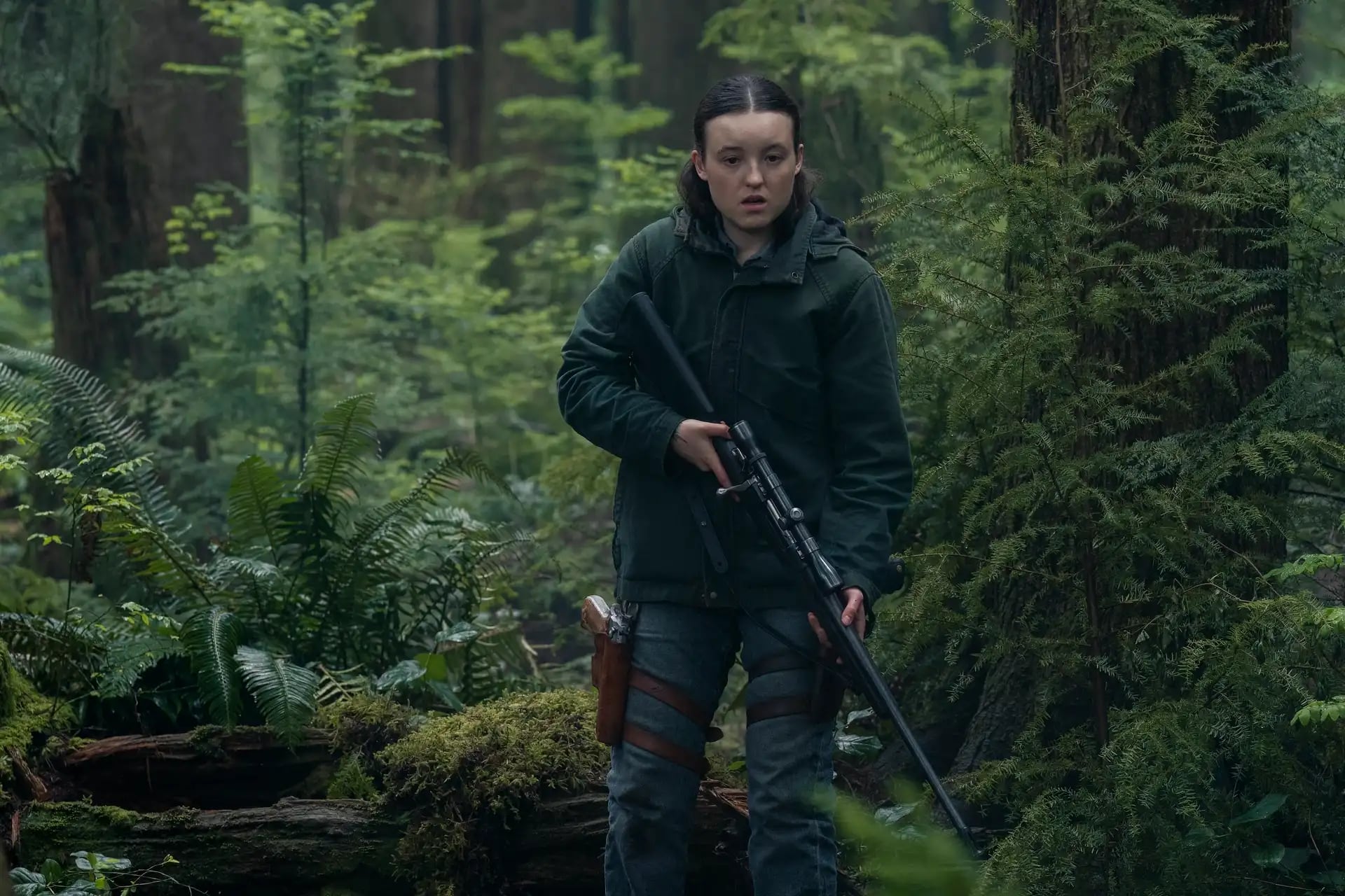 Bella Ramsey como Ellie en una escena del episodio 3 de la temporada 2 de "The Last of Us" (Foto: HBO)