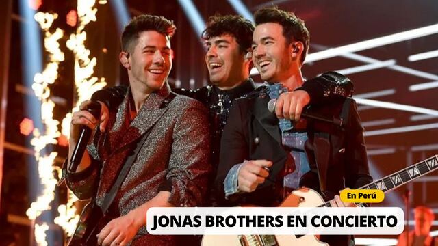 Jonas Brothers en concierto EN VIVO en Lima: Horario, setlist y más del show en el Multiespacio Costa 21