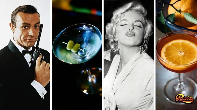 Martini, Manhattan y Banana Daiquiri: ¿cuáles son los cócteles más famosos del cine?