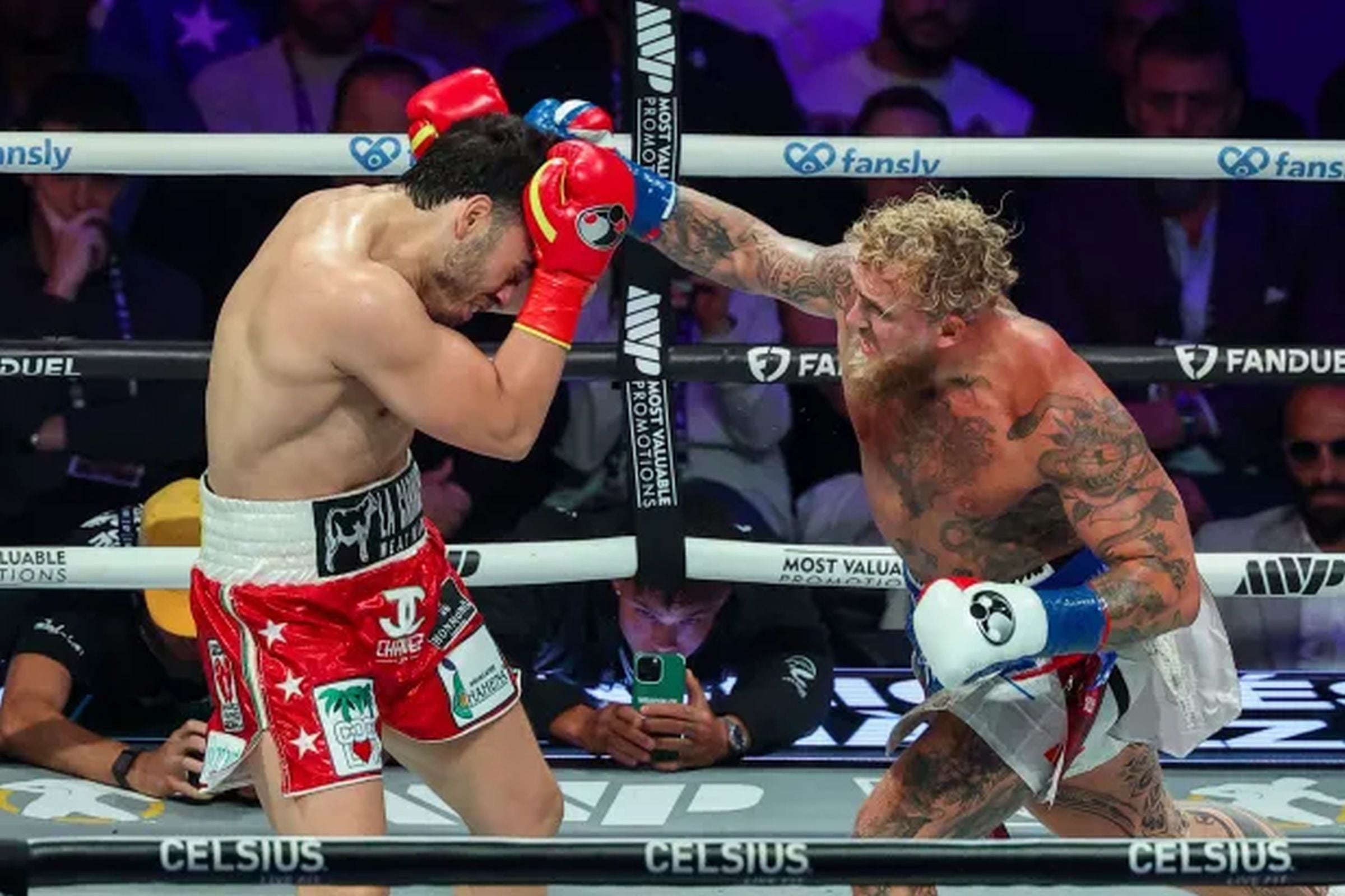 Resultado de la pelea Chávez Jr. vs. Jake Paul: así quedó la cartelera de boxeo en California.