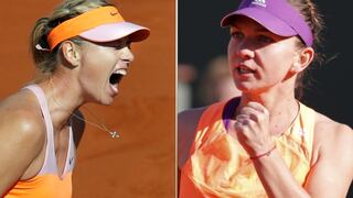 Maria Sharapova y Simona Halep jugarán final de Roland Garros