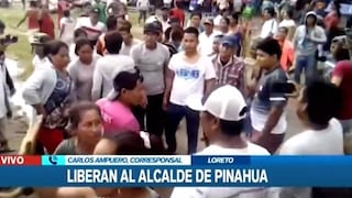 Loreto: pobladores liberan a alcalde de Puinahua, tras ser secuestrado por varias horas