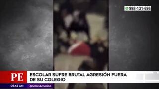 Ate: mujeres atacan brutalmente a escolar de 13 años a la salida de su colegio | VIDEO