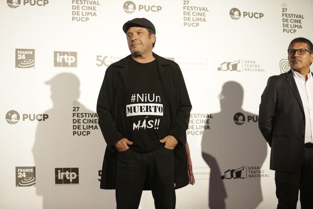 Alfombra roja del Festival de Cine de Lima.