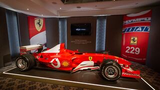 Subastan en US$ 15 millones Ferrari que hizo campeón de F1 a Schumacher en 2003