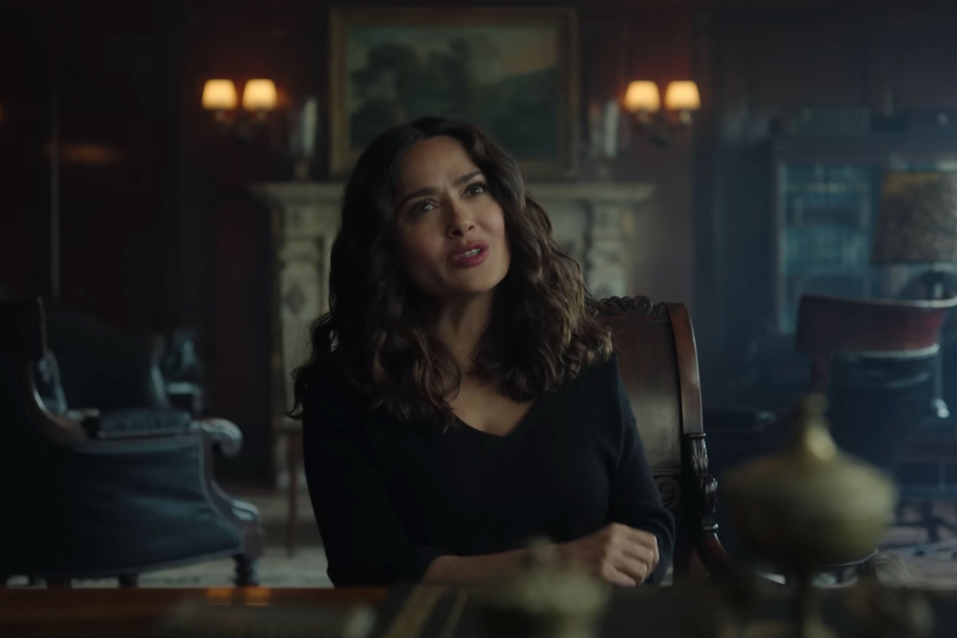 Salma Hayek es una de las estrellas de "Black Mirror" - Temporada 6 (Foto: Netflix)