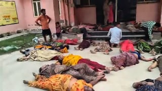 Tragedia en la India: al menos 116 muertos por una estampida al final de una ceremonia religiosa