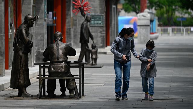 Las nuevas restricciones anti-COVID que han convertido a Pekín en una ciudad fantasma