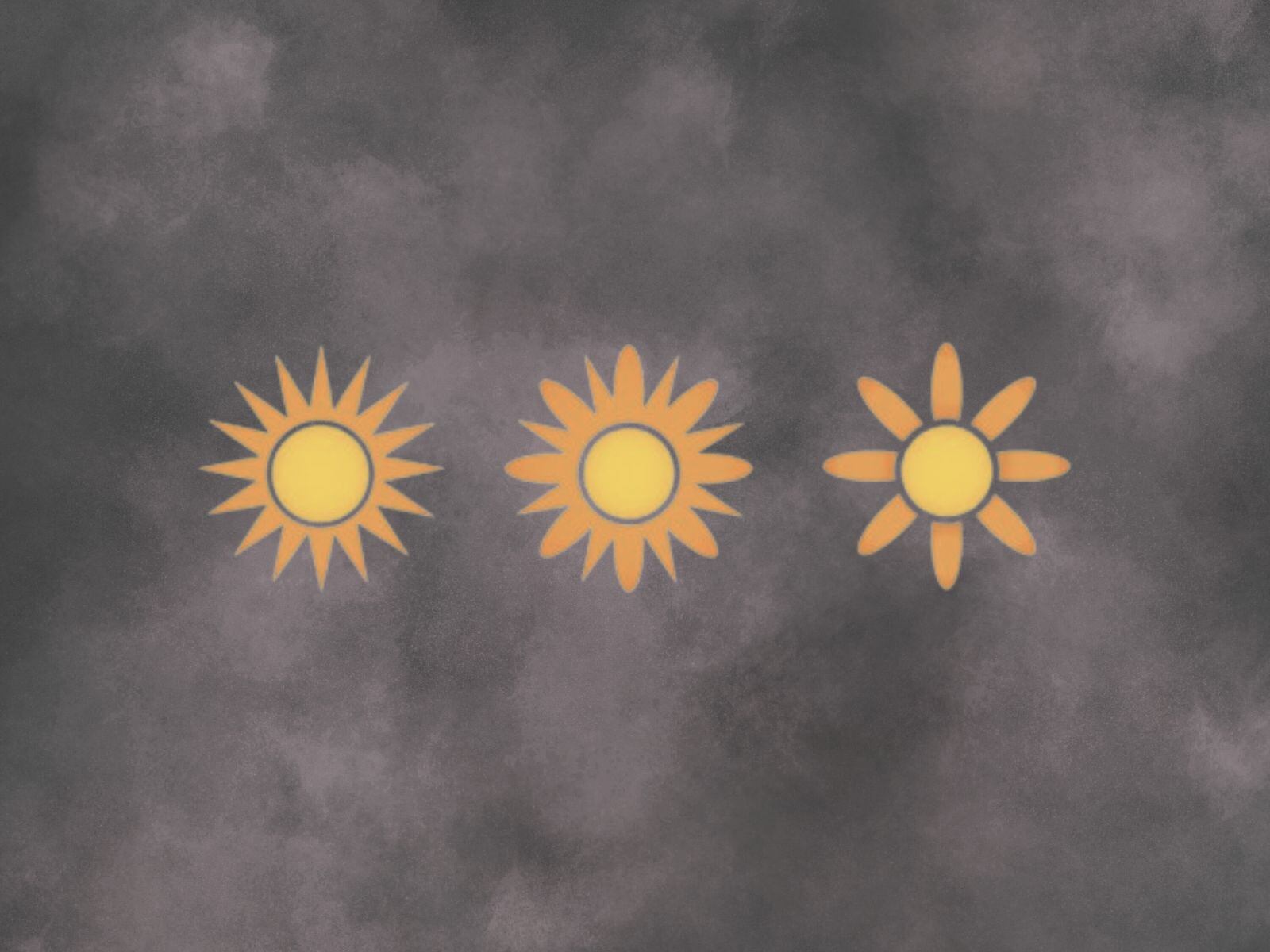 Test de personalidad: Selecciona uno de los soles y sabrás qué te genera inseguridad. (Creación: Mag / Freepik)