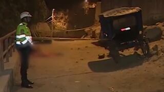 Mototaxista es asesinado por presuntos sicarios en Ate