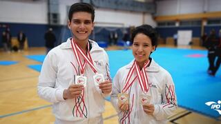 Taekwondo: Hugo del Castillo y Marcela Castillo logran medallas en el Australian Open Poomsae 2020
