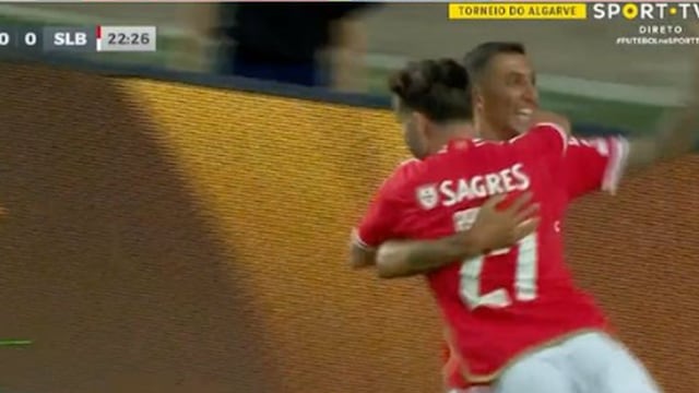 Golazo de Di María: el magistral 1-0 de Benfica vs Al Nassr | VIDEO