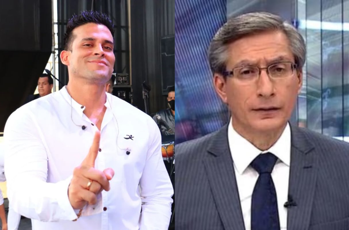 Christian Domínguez bromea con Federico Salazar por derrota de Alianza Lima. (Foto: Instagram)