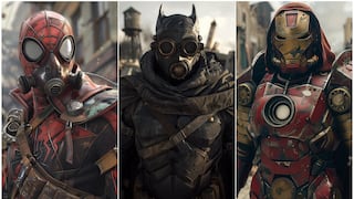 Superhéroes de DC y Marvel sobreviven el mundo de Fallout en estás imágenes hechas por inteligencia artificial
