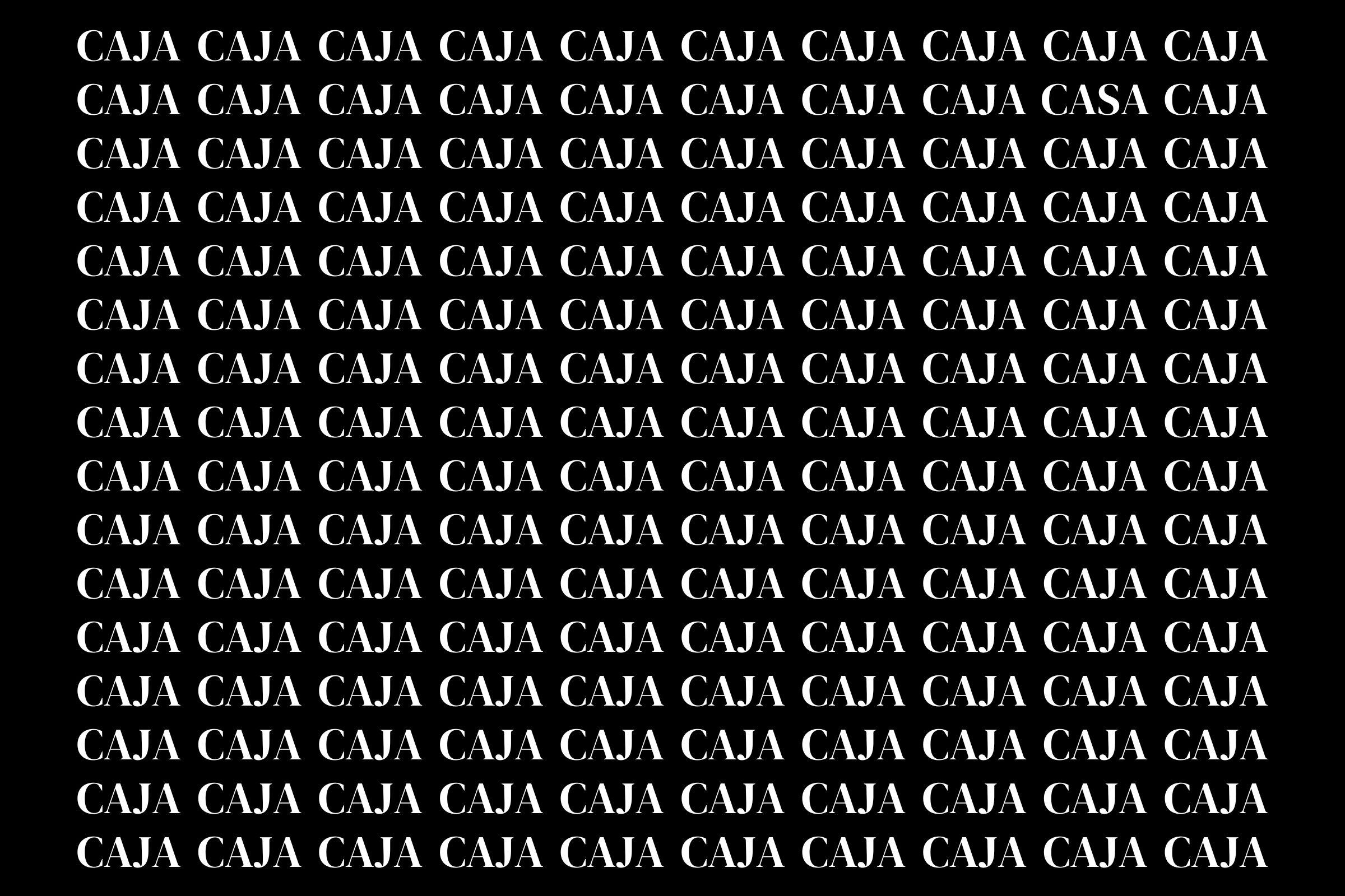 Reto visual: Activa tu agudeza visual y encuentra rápidamente el error entre las palabras. (Crédito: Mag)