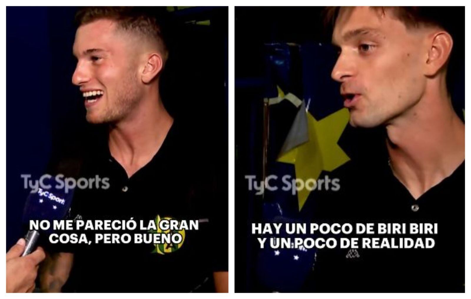 El medio TyC Sports, al finalizar el encuentro ante Aldosivi, consultó a los futbolistas del club de Mar del Plata sobre su experiencia en el mítico escenario deportivo.