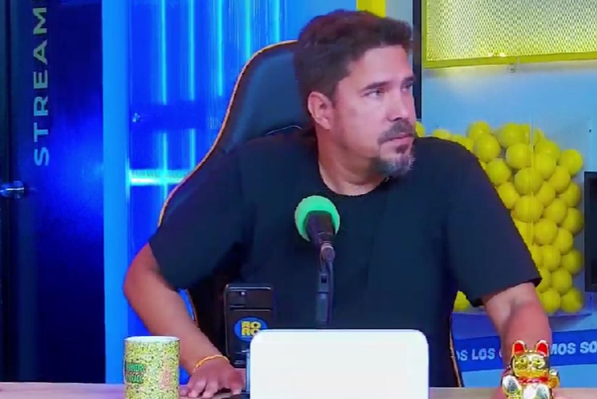 Gabriel Calvo salió corriendo de "Nadie se salva" durante un reciente temblor en Lima. (Foto: Captura de video)