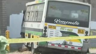 Callao: Profesora fallece tras saltar de un bus al que se le vaciaron los frenos en Mi Perú