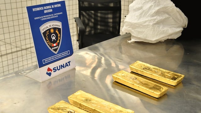 Sunat intervino oro por más de S/53 millones en el primer semestre del 2025
