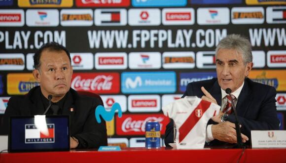 Juan Carlos Oblitas aún no define la situación de Juan Reynoso en la selección peruana. (Foto: Joel Alonzo/ @photo.gec)