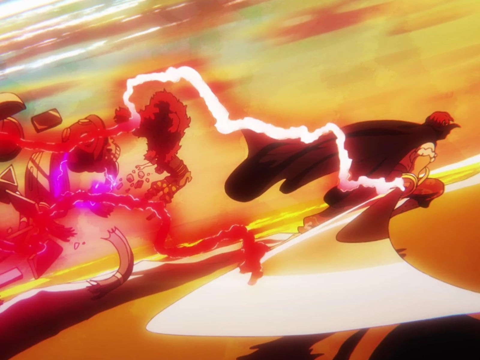 Shanks atacando a Kid en "One Piece" (Foto: Toei Animation)