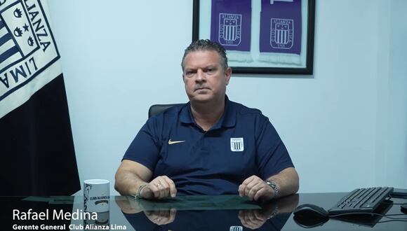 Rafael Medina, administrador de Alianza Lima, se refirió sobre la posible aprobación de la polémica Ley 31279.