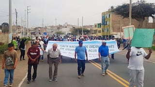 Paro agrario en Cañete: cientos de agricultores se movilizan por la Panamericana Sur y piden más atención al sector