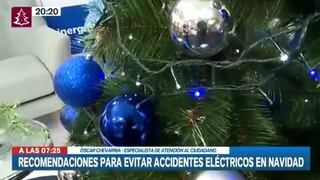 Navidad: siga estas recomendaciones para evitar accidentes eléctricos en casa | VIDEO