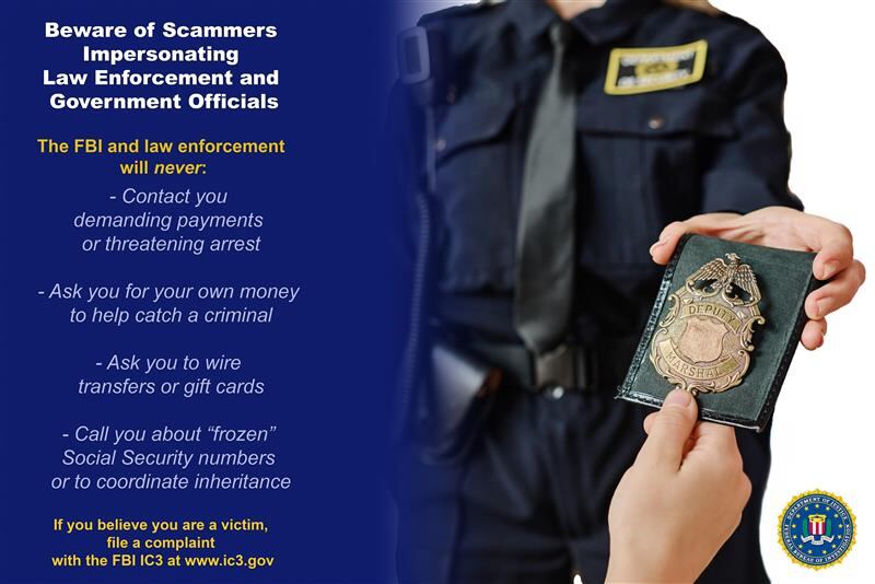 El FBI advirtió que los criminales buscan robar información financiera o extorsionar haciéndose pasar por autoridades o empresas. | Crédito: X @FBIPhiladelphia