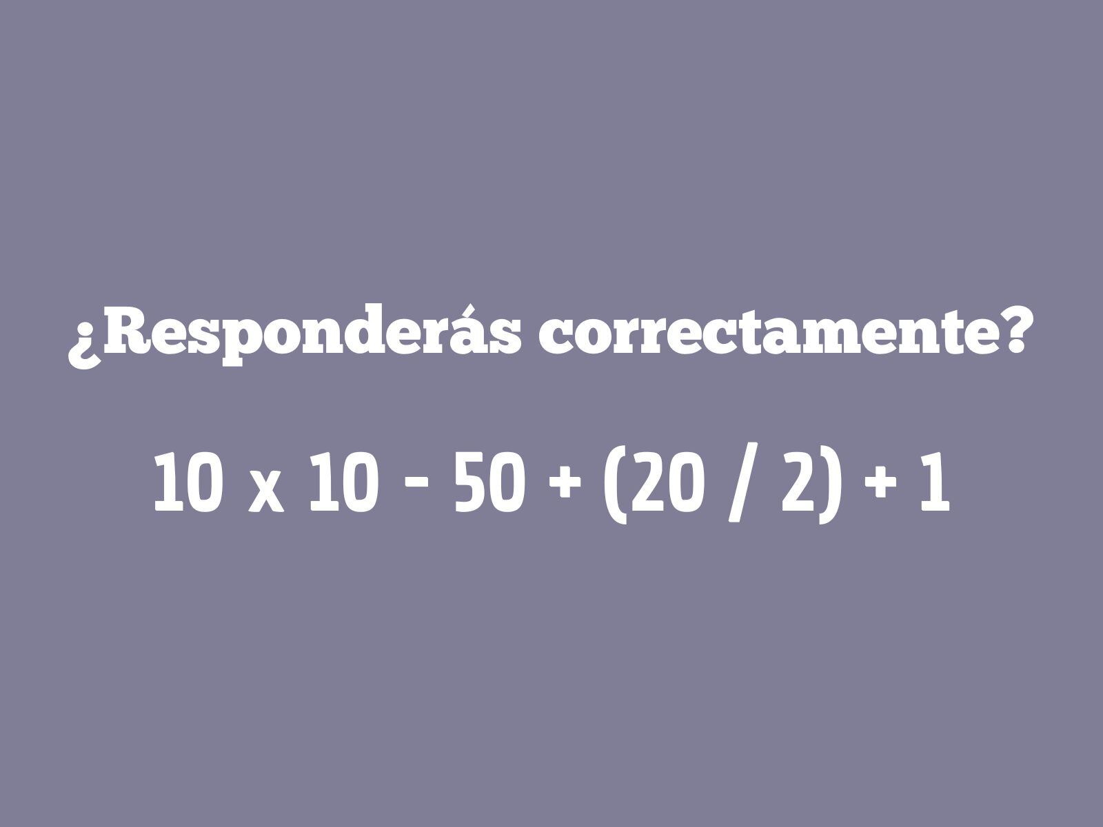 Reto matemático: La concentración es clave para superar este juego. Aplica todos tus conocimientos. (Creación: Mag)