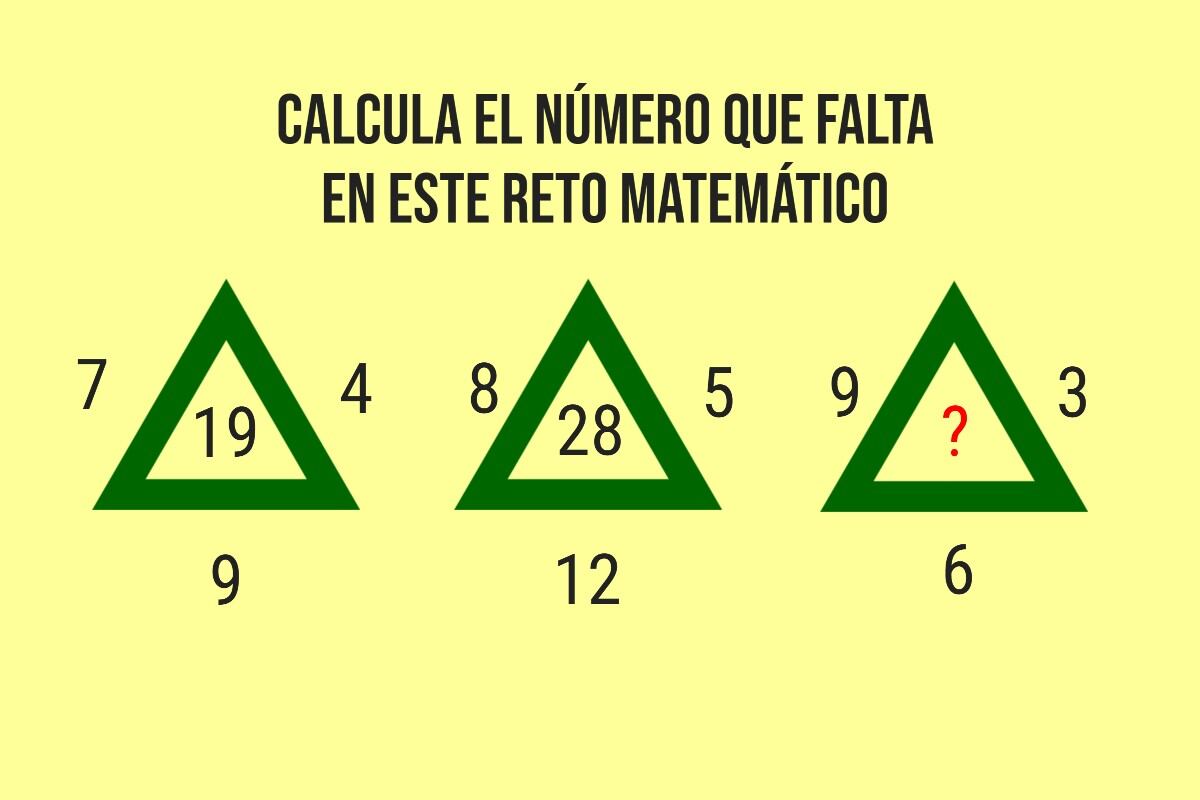 Este reto matemático con triángulos demuestra que las matemáticas son divertidas y desafiantes, ¿te animas a resolverlo? (Imagen: Mag)