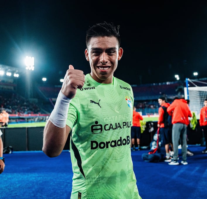 Diego Enríquez, de 23 años, es el mejor jugador de Sporting Cristal en lo que va de la Copa Libertadores 2025 (FOTO: Sporting Cristal).