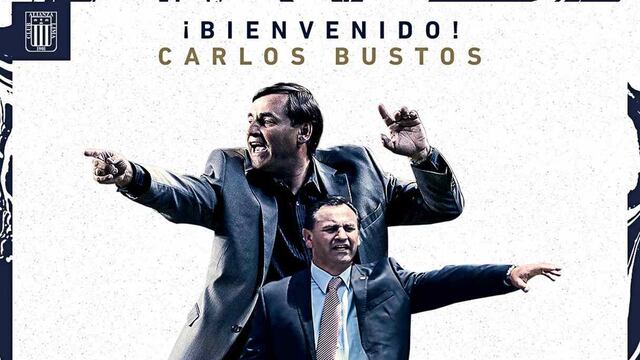 Alianza Lima ya tiene técnico: Carlos Bustos dirigirá a los blanquiazules este 2021