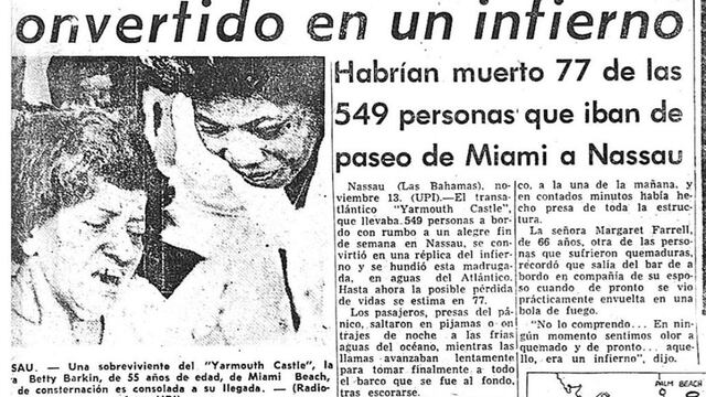 El drama de los pasajeros peruanos en el hundimiento de un transatlántico en 1965