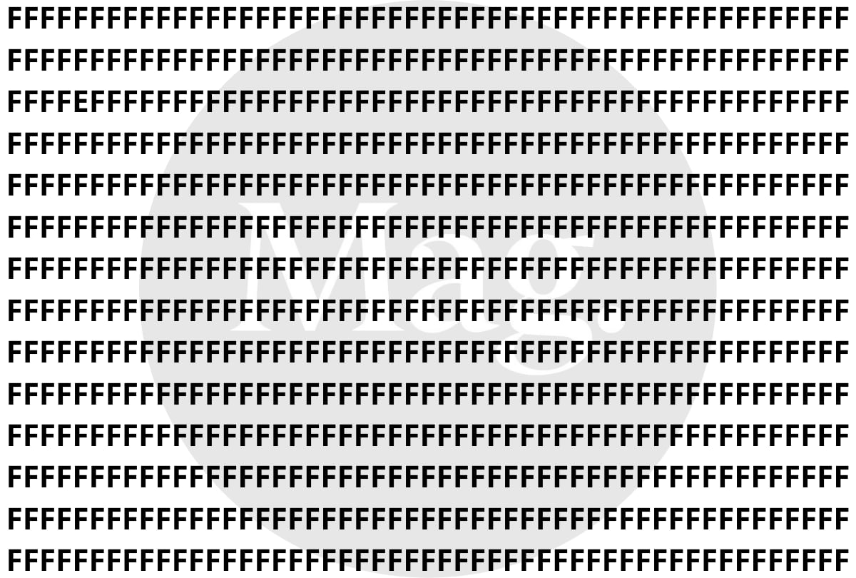 ¿Estás listo para un desafío visual que te pondrá a prueba? Este reto te invita a encontrar la única letra 'E' entre una multitud de 'F' en menos de 13 segundos. (Foto: MAG)