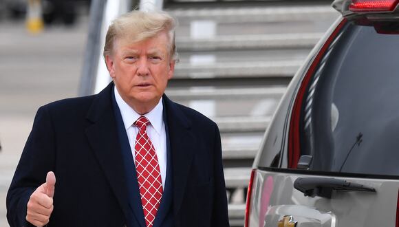 El expresidente de los Estados Unidos, Donald Trump. (Foto de ANDY BUCHANAN / AFP)