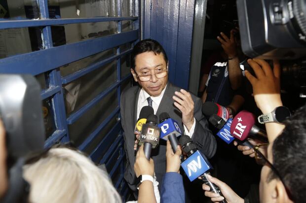 El abogado Humberto Abanto es otro de los abogados que integrará la defensa en el juicio, en representación del acusado Jaime Yoshiyama Foto: GEC / César Bueno