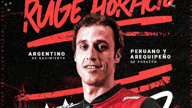Horacio Orzán, jugador de FBC Melgar, recibió la nacionalidad peruana