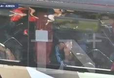 ¡No contuvo las lágrimas! Lionel Messi se emocionó con el homamenaje de los hinchas rumbo al Estadio Monumental