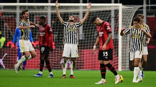 Milan cayó 1-0 ante Juventus por la Serie A | RESUMEN Y GOLES