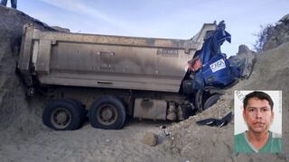 Lambayeque: conductor de camión falleció al caer a una zanja de 4 metros de profundidad
