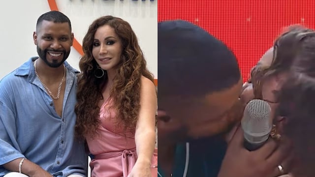 Janet Barboza y Edson Dávila sorprenden con beso en vivo: “No sentí nada”