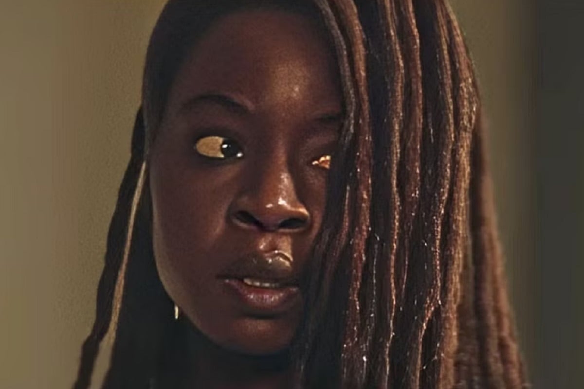 Michonne (Danai Gurira) se infiltra en las instalaciones del CRM en el sexto y último episodio de "The Walking Dead: The Ones Who Live" (Foto: AMC)