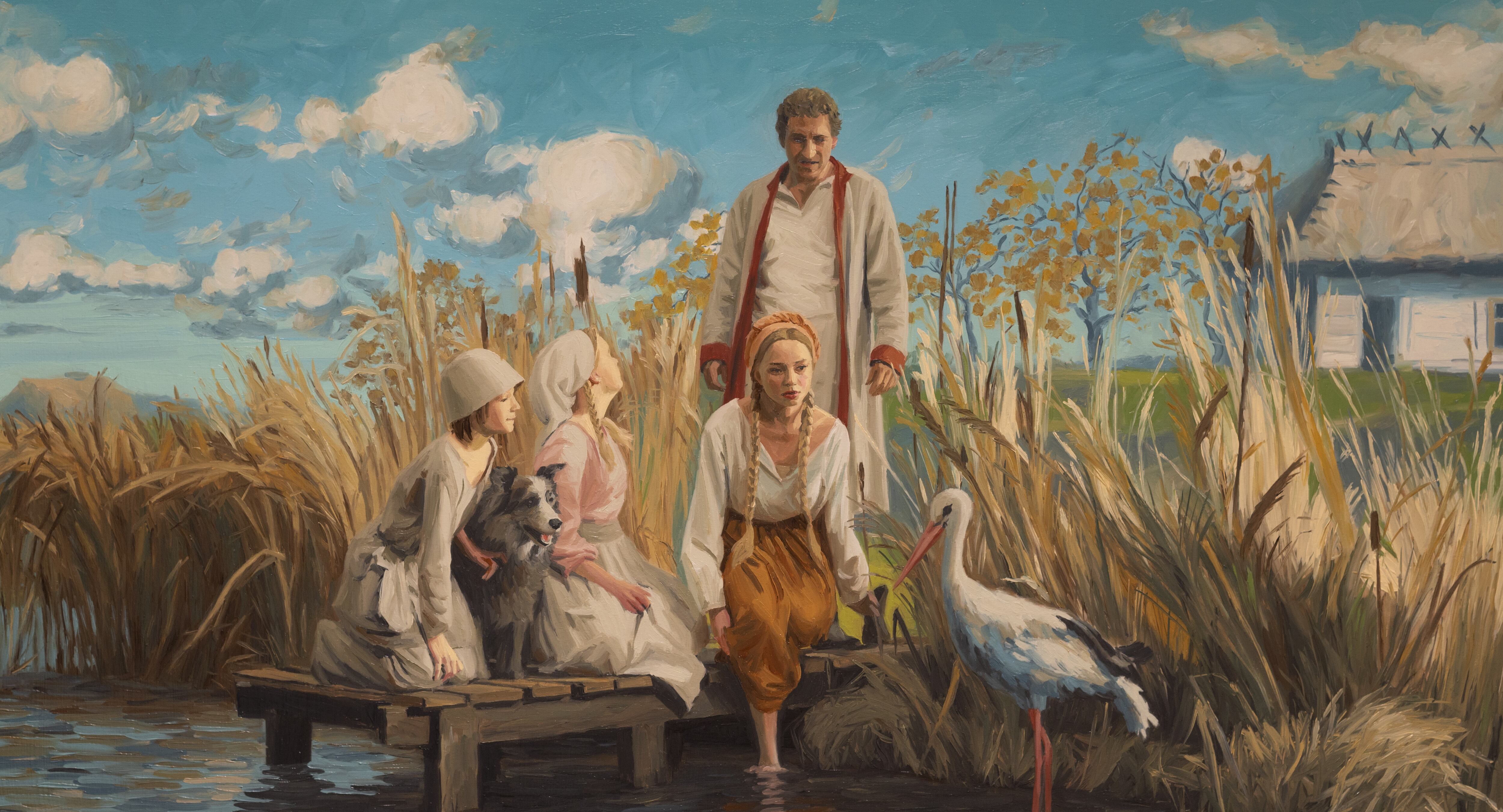 Nuevamente, en esta película la técnica animada hecha en base a cuadros pintados al óleo sorprende por su belleza y originalidad