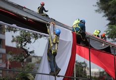 Gran Parada Militar 2026: así va el armado de tribunas y estrados en la Av. Brasil