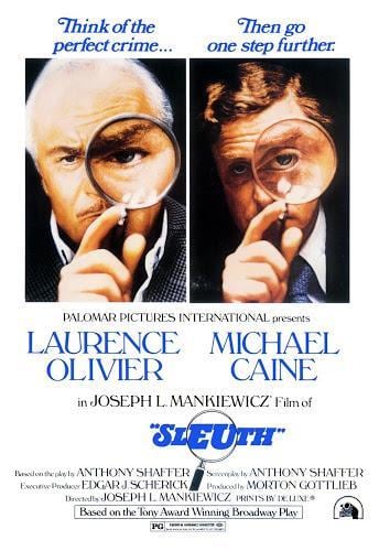 El póster de la película "Sleuth", dirigida por Joseph L. Mankiewicz (Foto: 20th Century Fox)