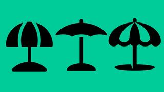 Tu defecto más sobresaliente quedará revelado luego de elegir una de las sombrillas