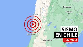 Temblor en Chile: epicentro y magnitud de los sismos reportados el 10 de abril