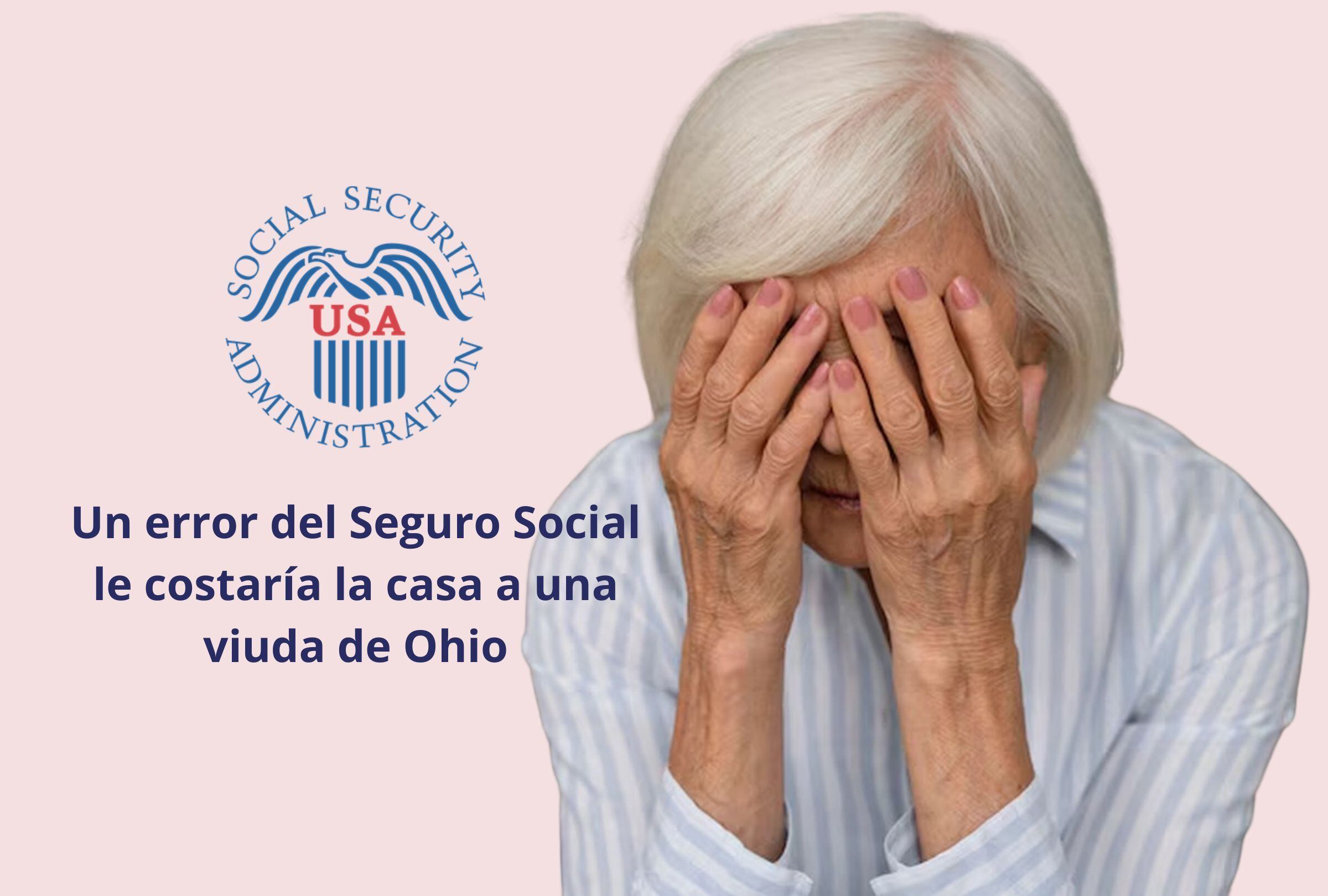 Una viuda de 65 años está angustiada tras haber sido notificada por el Seguro Social sobre una deuda de casi US$70,000 (Foto: Freepik / Composición Canva para GEC)